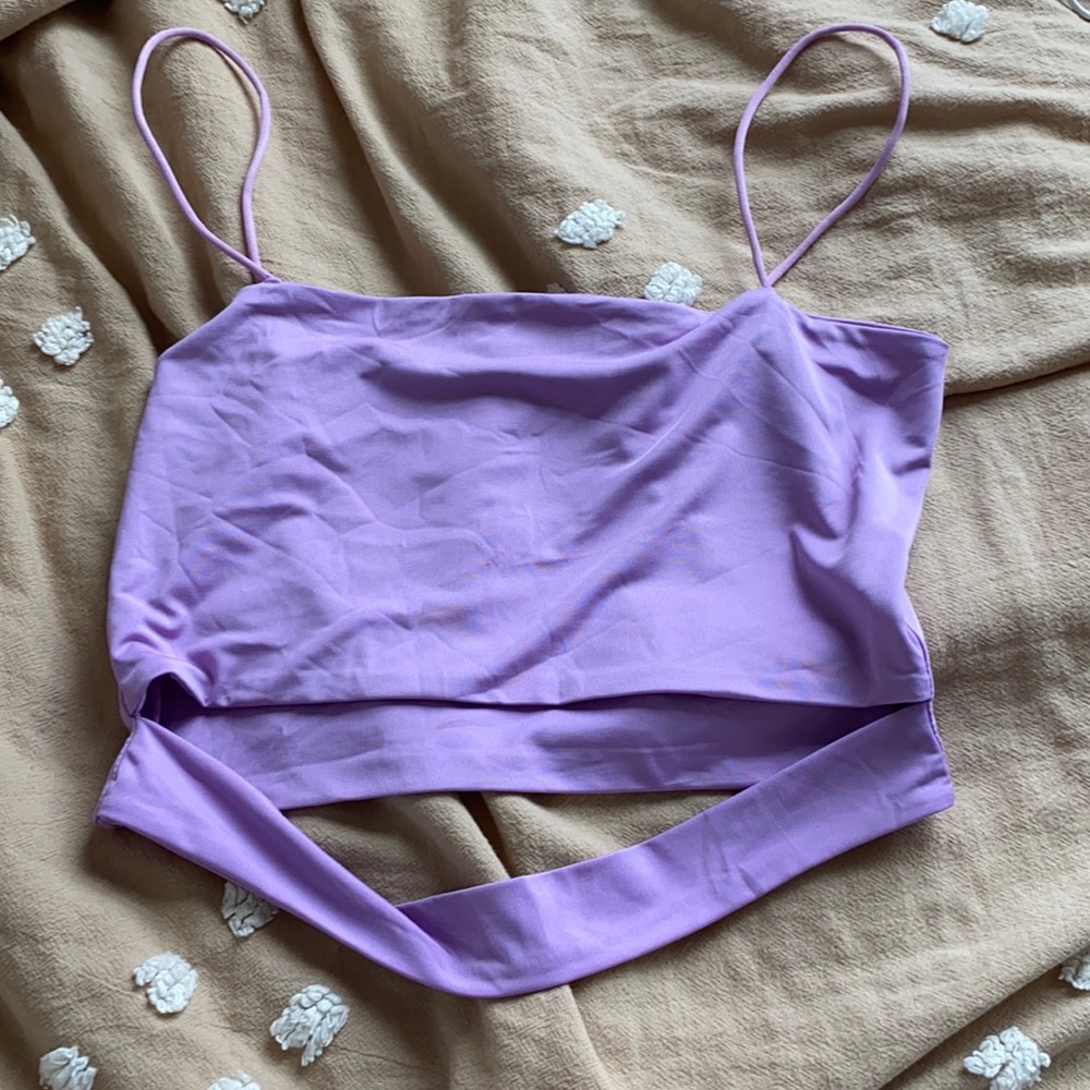Purple tank